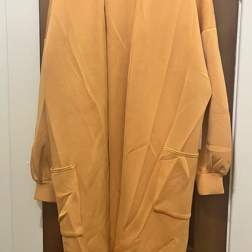 Beautiful vibrant Yellow car coat